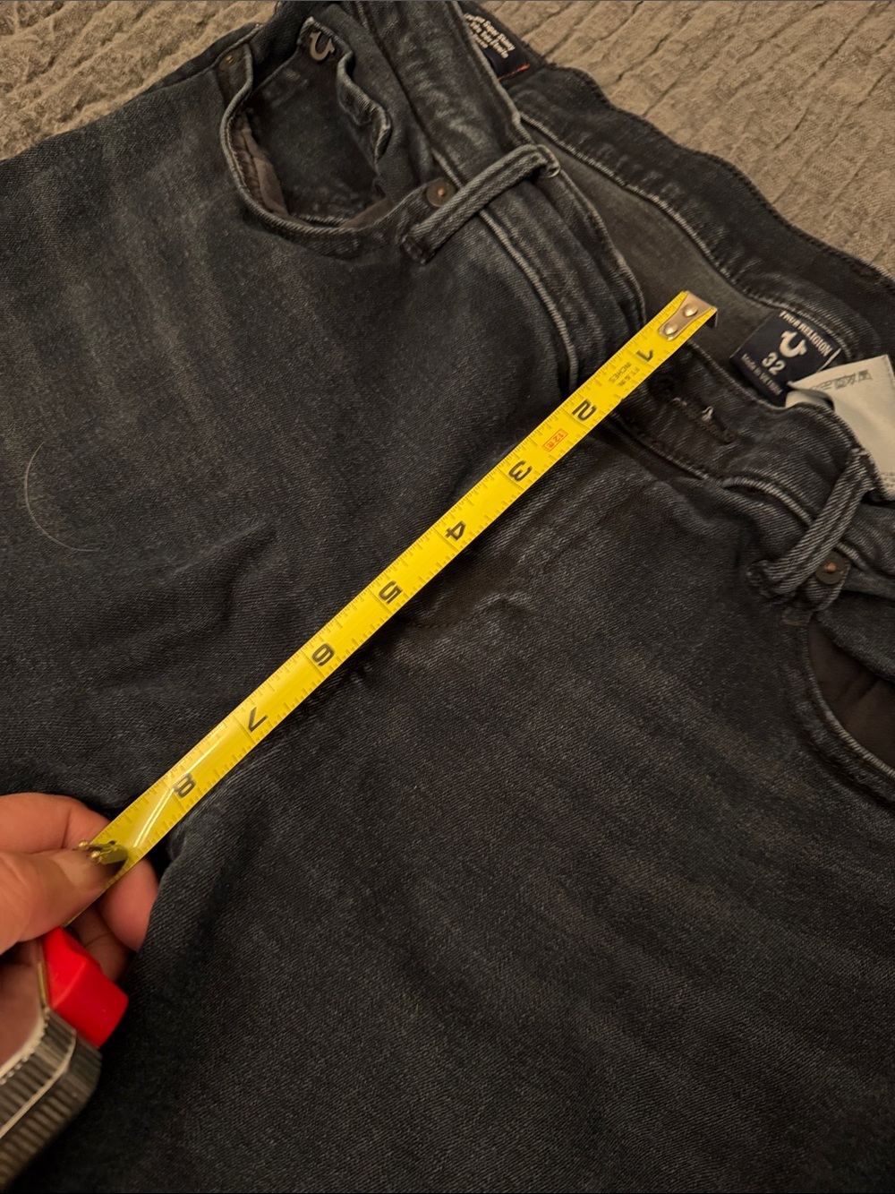 True Religion Dark Indigo Skinny Jeans - Picture 5 of 5